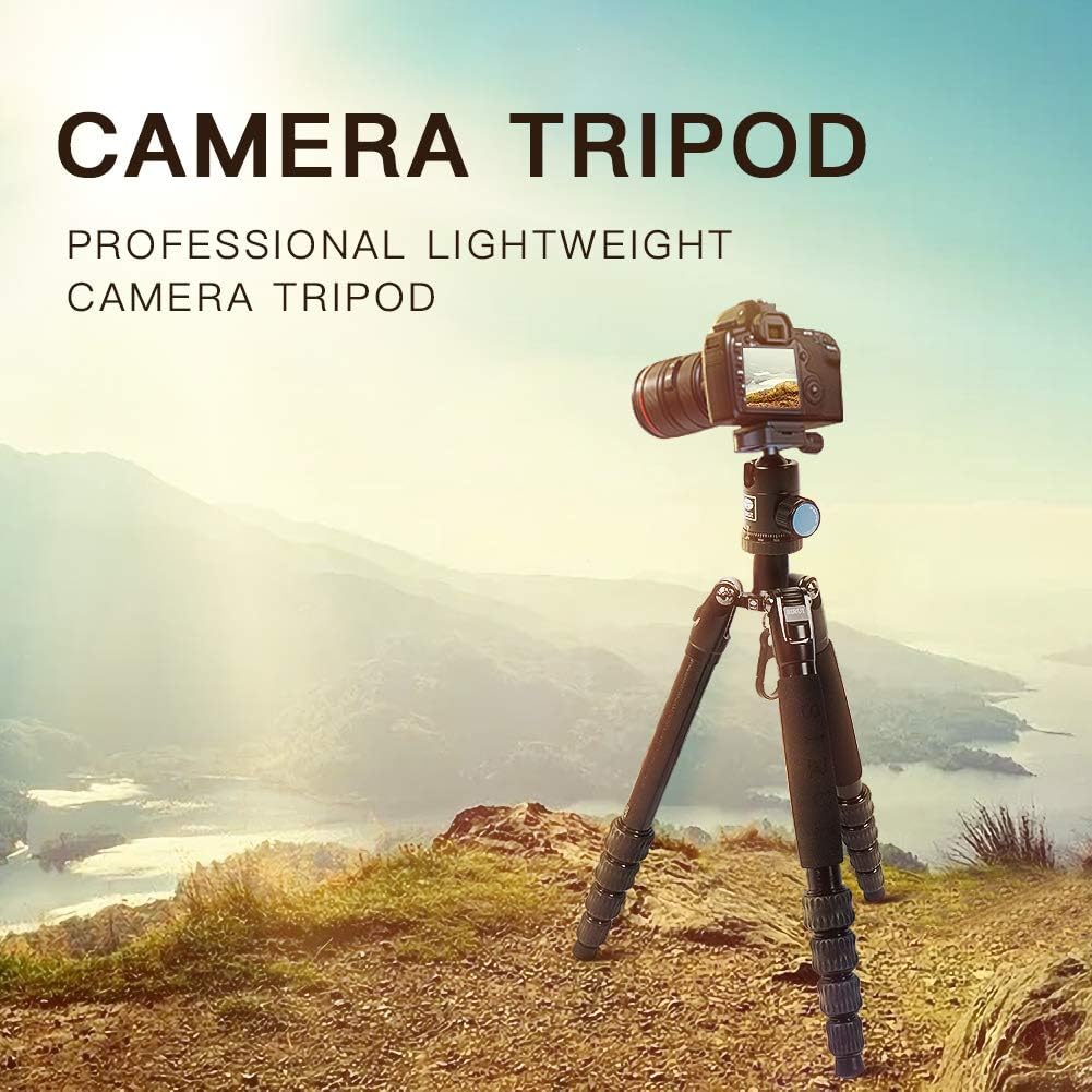 SIRUI Compact Traveler 5A DLSR Travel Tripod with 360° Panorama Ball Head (Aluminum 5A)