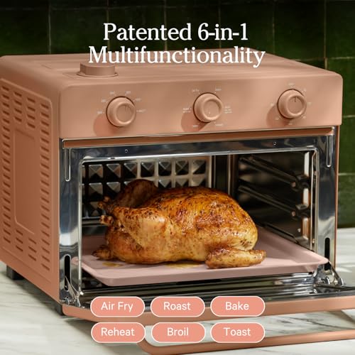 Our Place Wonder Oven | 6-in-1 Air Fryer & Toaster Oven with Steam Infusion | Compact, Countertop Friendly, Fast Preheat, Multifunctional | Air Fry