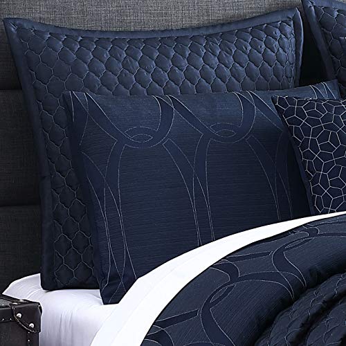 Riverbrook Home 100% Polyester Comforter Set, Queen, Hillcrest - Ivory/Gold, 9 Piece Set