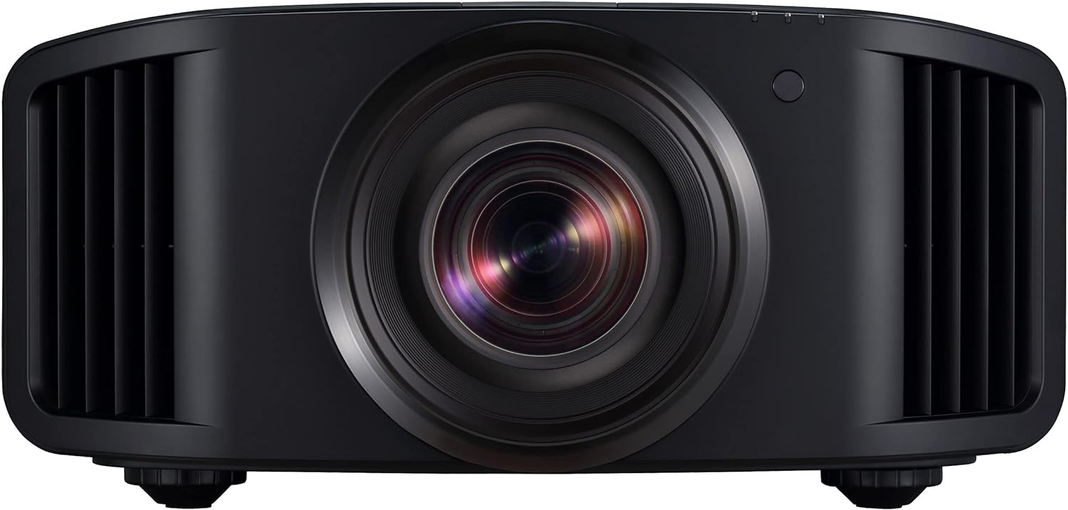 JVC DLA-NZ9 D-ILA Laser Home Theater Projector, 3000 Lumen, Native 4K with 8K e-ShiftX Technology, Frame Adapt HDR, 2-HDMI Inputs