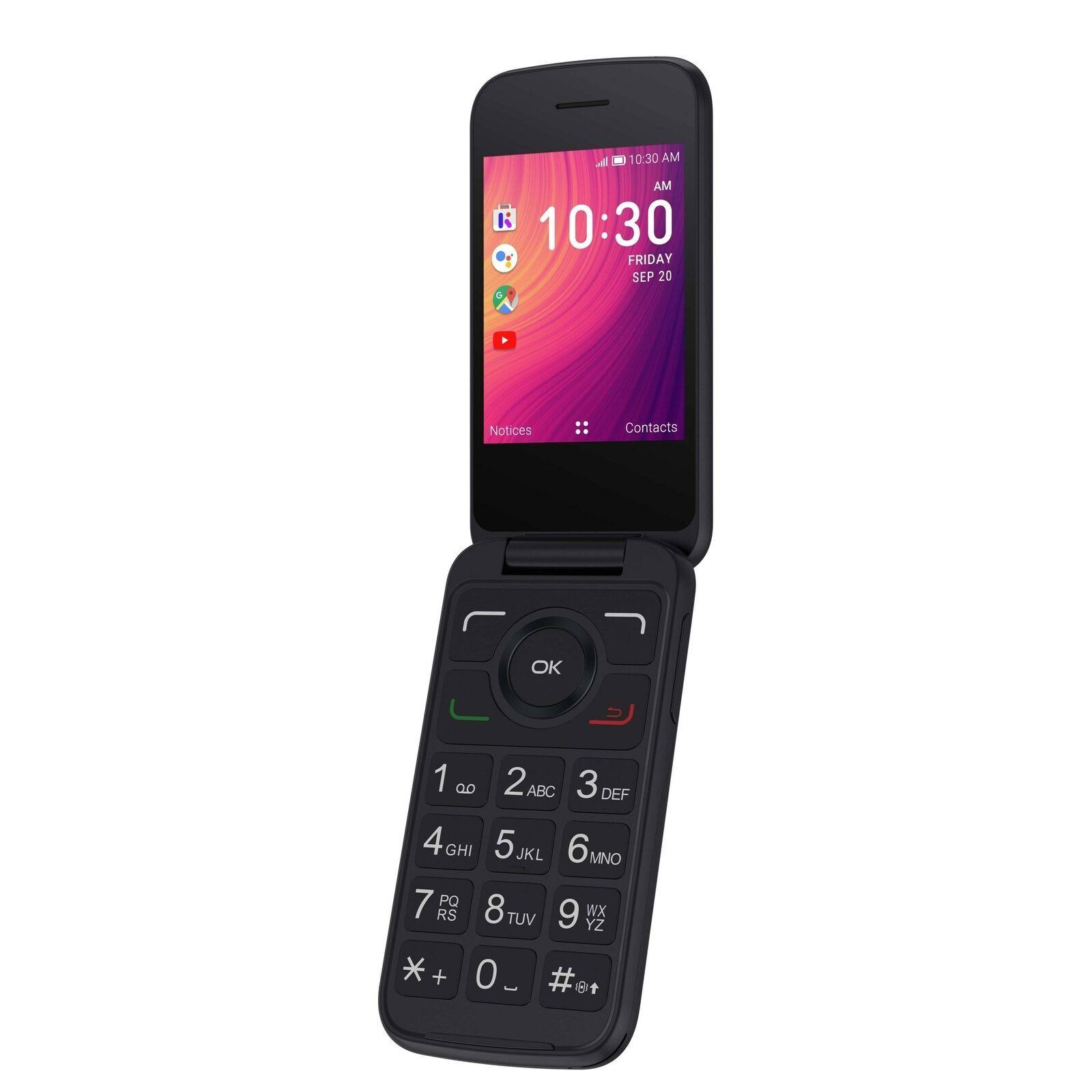 Atu0026t Prepaid Cingular Flip 3 Camera Flip Phone Black - Brand New