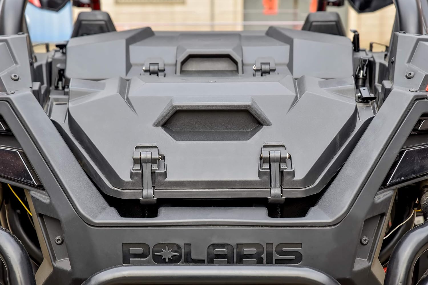 SAUTVS UTV Rear Cargo Box for RZR PRO, Poly Water Resistant 42 QT Rear Cargo Storage Box for Polaris RZR PRO XP LE 4 2020-2021 Accessories