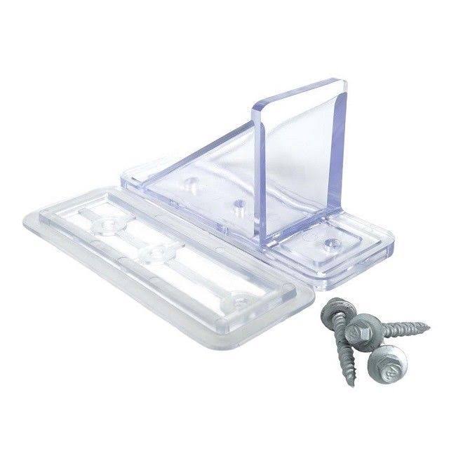 50 QTY Commercial Bulk Pack (Snow Guards, Perfect Seal Gaskets u0026 Screws) - Stop Snow from Sliding Off Your Roof
