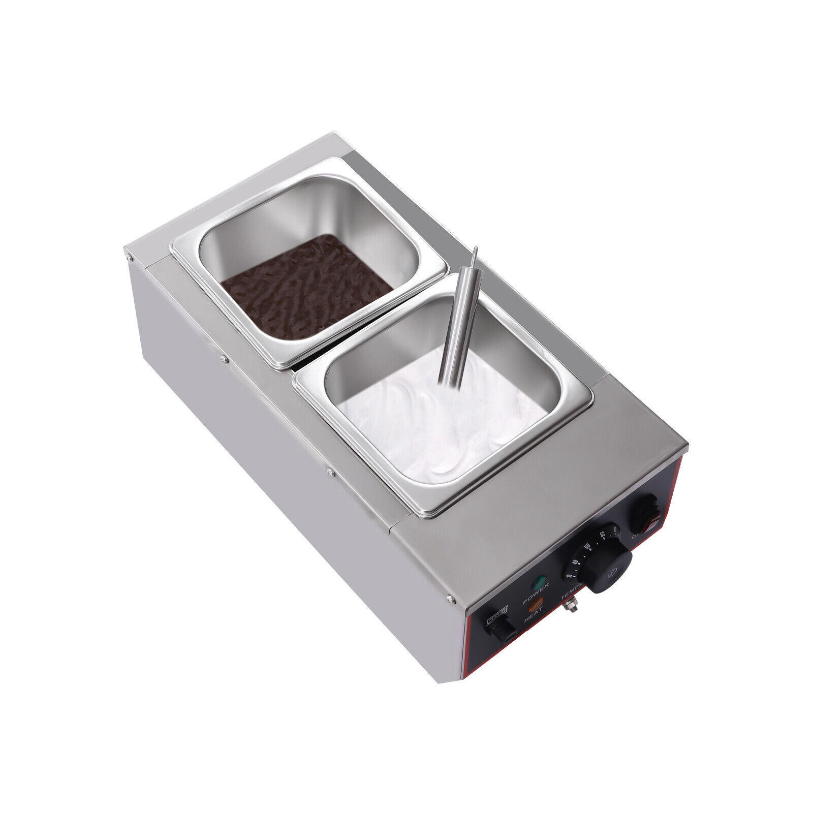 6L Chocolate Tempering Machine Electric Melting Pots Stainless Steel Food Warmer
