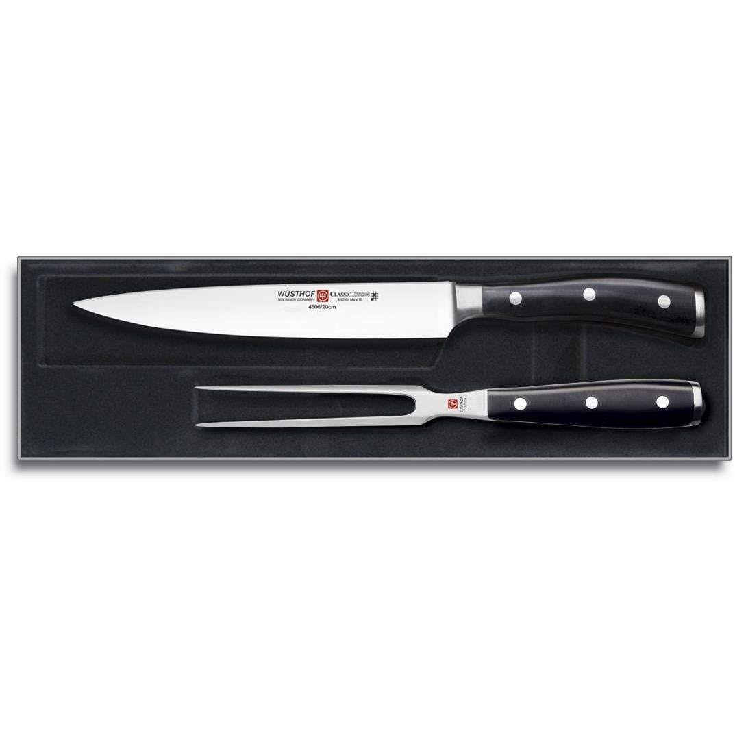 Wusthof Classic Ikon 2 Piece Carving Set