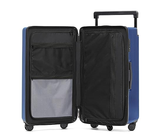Luggage Suitcase Carry On Luggage 26inch Luggage Thickened Zipper Carry On Luggage Wide Trolley Wear-Resistant Suitcase Checked Luggage