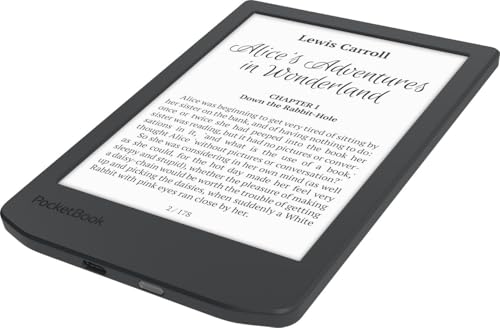 PocketBook Verse Lite &ndash; 6" E-Ink Carta Touchscreen eReader with Frontlight | Eye-Friendly