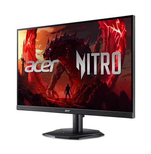 Acer Nitro KG241Y Sbiip 23.8” Full HD (1920 x 1080) VA Gaming Monitor | AMD FreeSync Premium Technology | 165Hz Refresh Rate | 1ms (VRB) | ZeroFrame