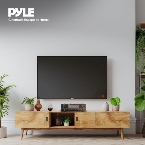 Pyle 2000W 7.1-Channel Hi-Fi Bluetooth 5.0 Stereo Amplifier - AV Home Theater Receiver with Radio - USB - RCA - HDMI - MIC IN