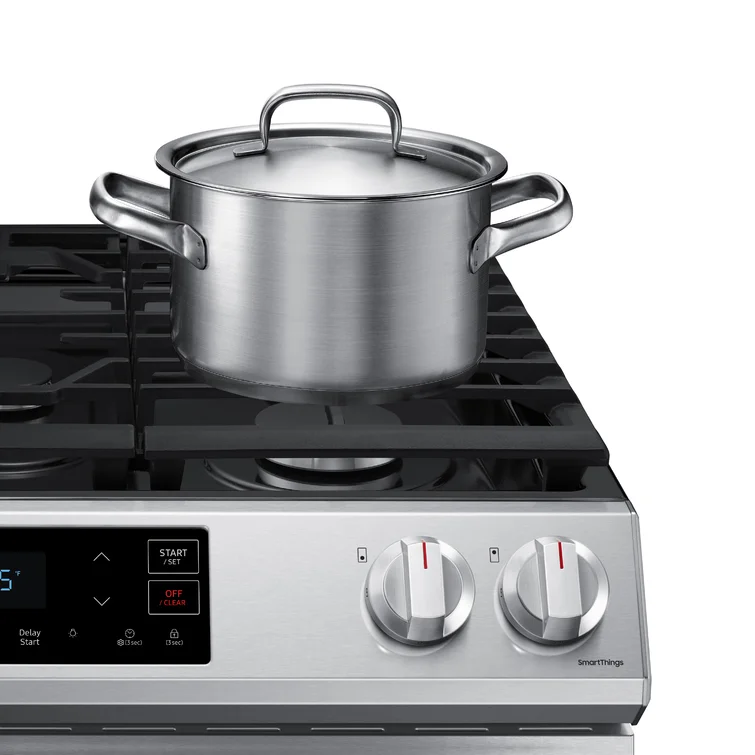 Smart Kitchen Range 30" 6 cu. ft. Smart Slide-In Gas Range