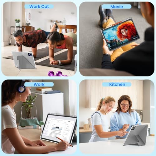 14 inch Large Screen Tablet, Android Tablet 16GB RAM 256GB ROM, 1920 * 1200 IPS FHD Display, Widevine L1, 10000mAh 18W Charging, Wi-Fi & Bluetooth