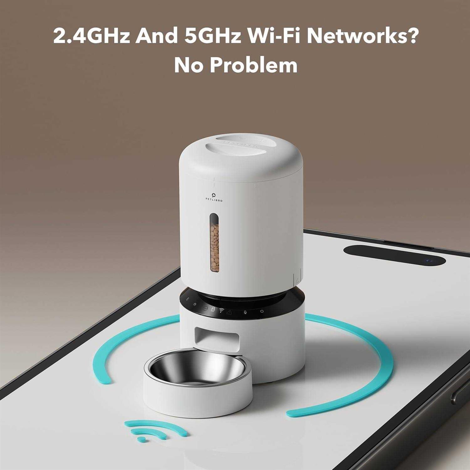 PETLIBRO Granary WiFi 2.4g &amp; 5G Automatic Cat &amp; Dog Feeder - Pet Supplies online store