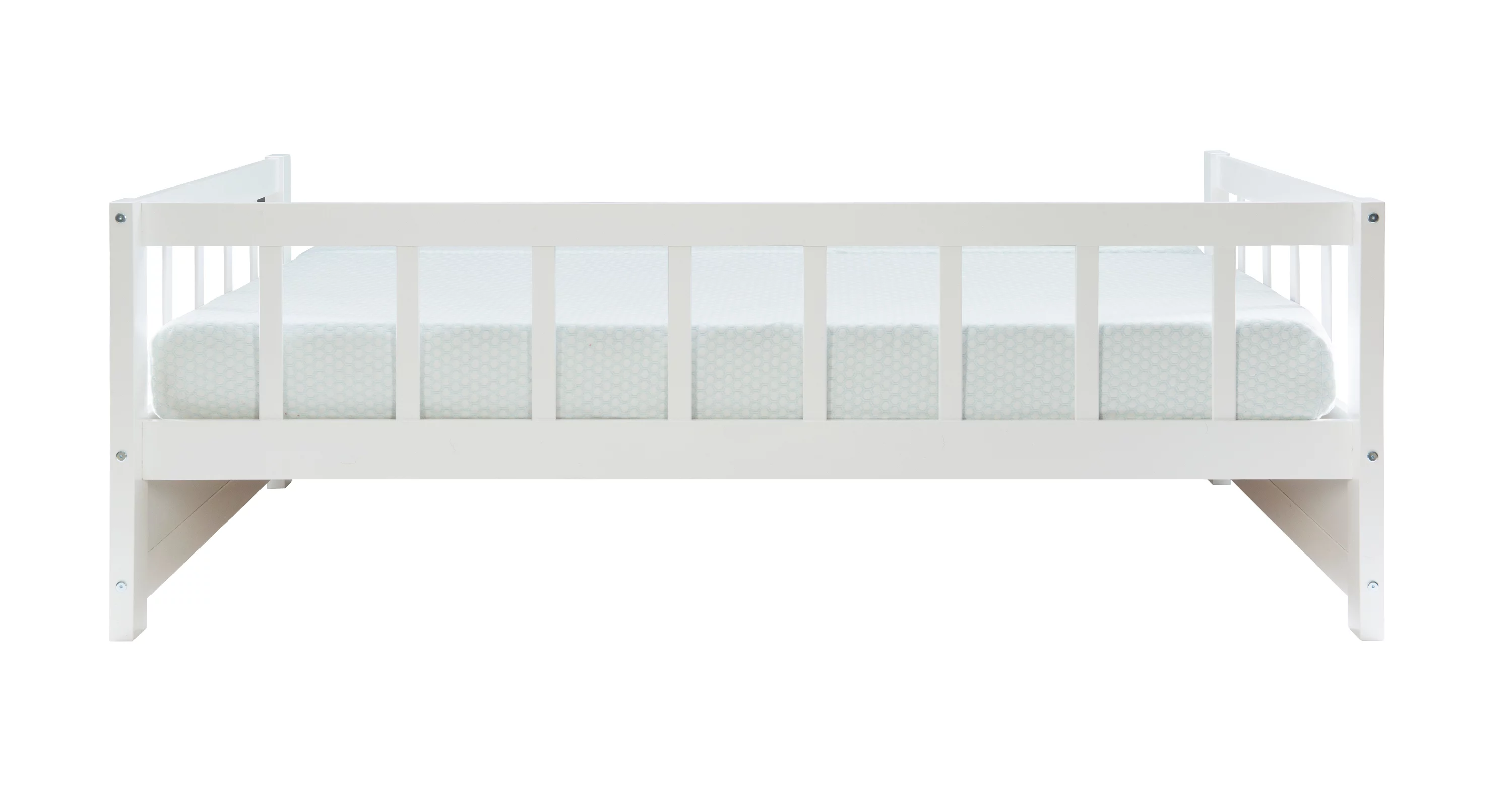 Galewood 2-Drawer Convertible Twin to King Daybed, White
