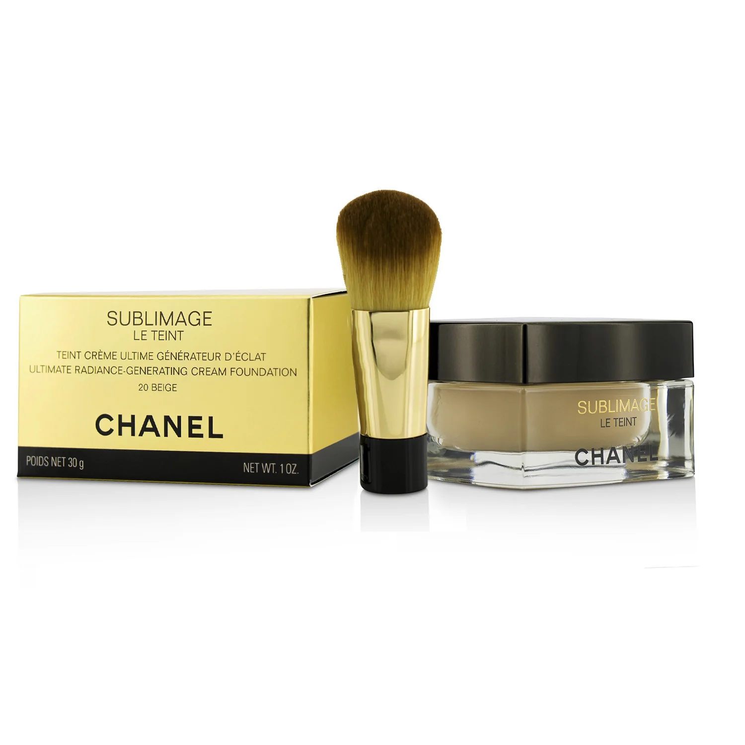 Chanel Sublimage Le Teint Ultimate Radiance Generating Cream Foundation - # 20 Beige 30g/1oz