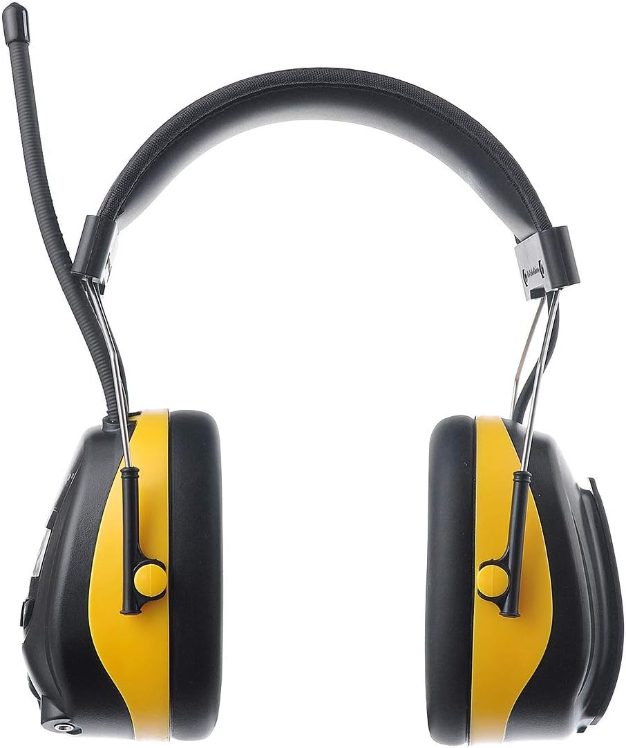 PROTEAR Digital AM FM Radio Headphones, 25dB NRR Ear Protection Safety Ear Muffs