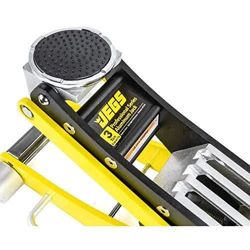 JEGS 80077 3 Ton Professional Low-Profile Aluminum Floor Jack
