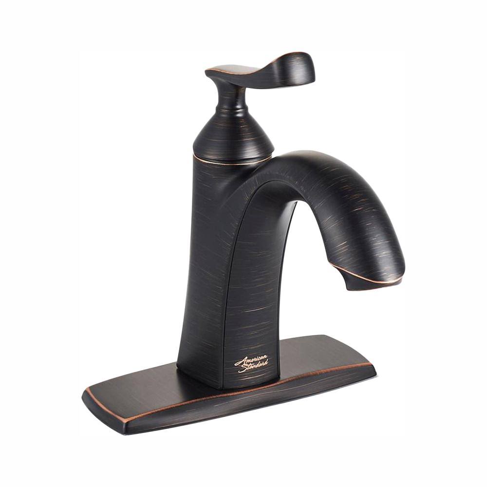 American Standard Chatfield Single Hole Single-Handle Bathroom Faucet in Legacy Bronze 7413101.278