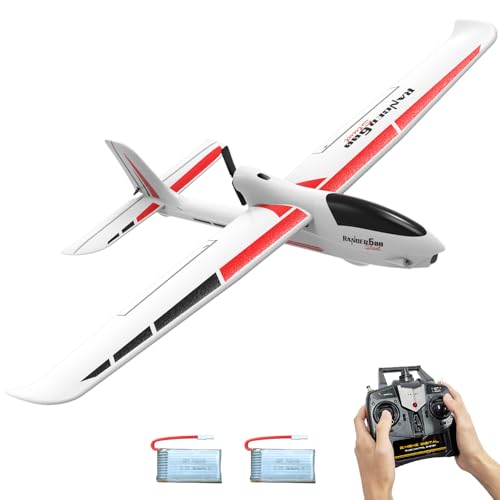 VOLANTEXRC RC Plane, 4CH Remote Control Glider Airplane RTF with 6-Axis Gyro, 3 Modes & Aerobatics Easy to Fly