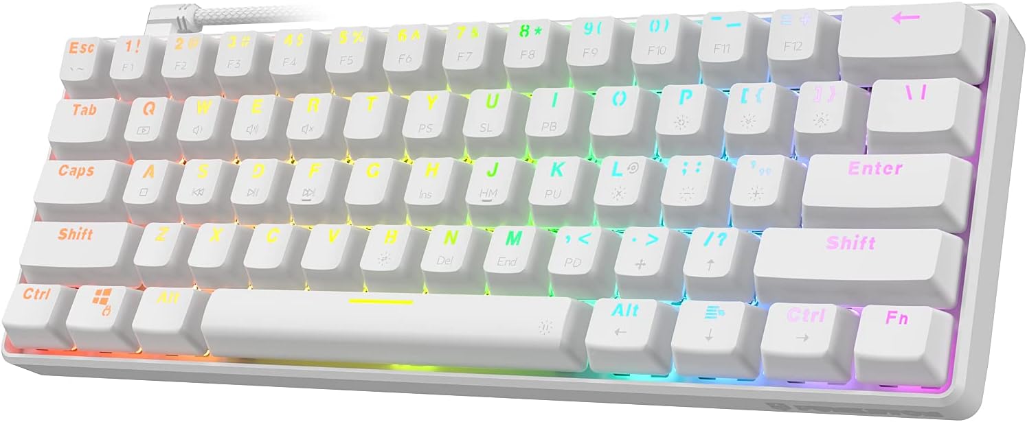 Punkston TH61 60% Mechanical Gaming Keyboard