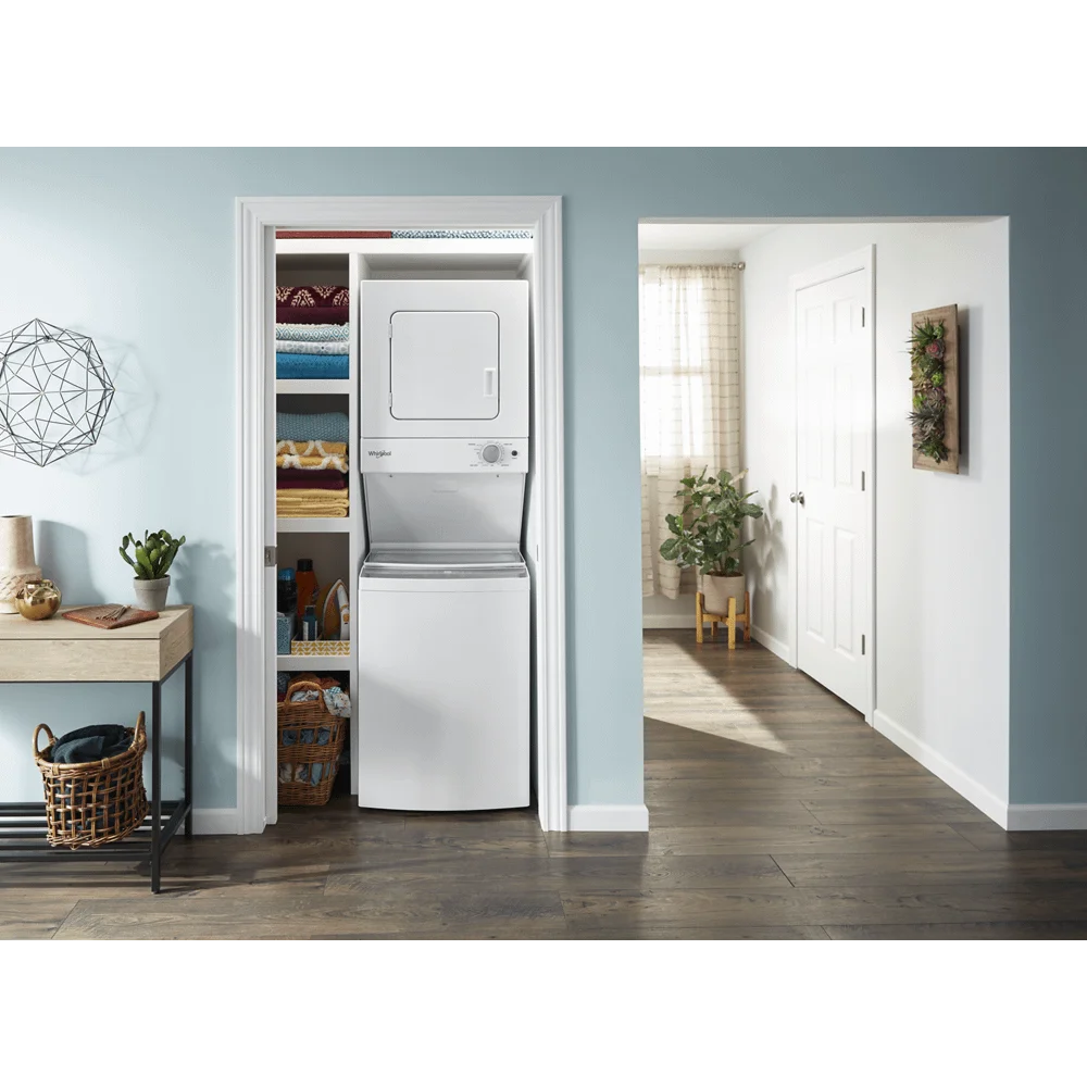 Whirlpool Wet4124h 24" Wide Laundry Center - White