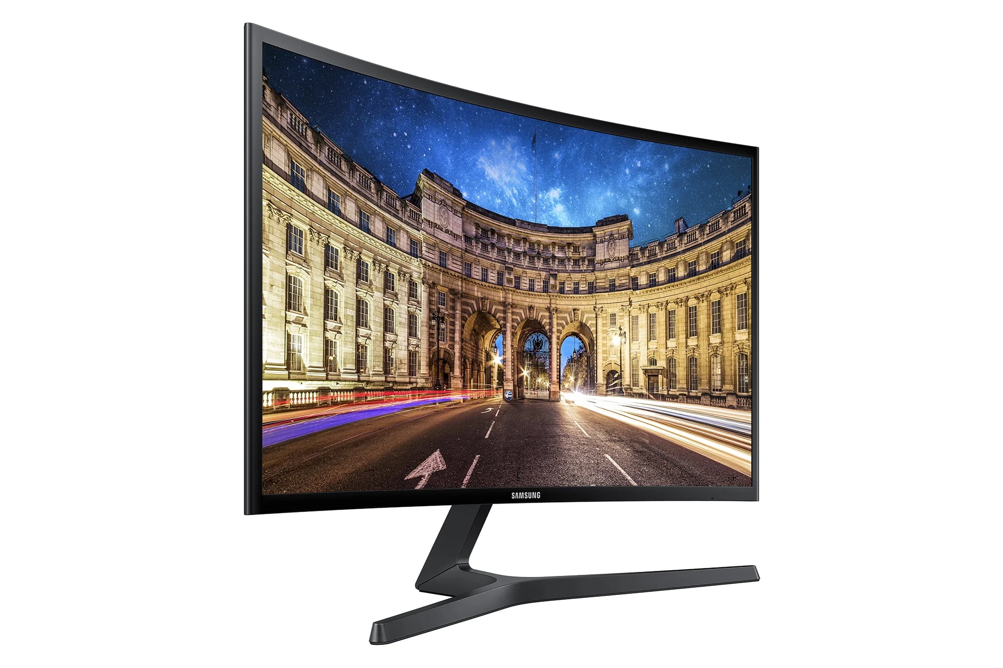 SAMSUNG 27 Class Curved 1920x1080 VGA HDMI 60hz 4ms AMD FREESYNC HD LED Monitor - LC27F396FHNXZA