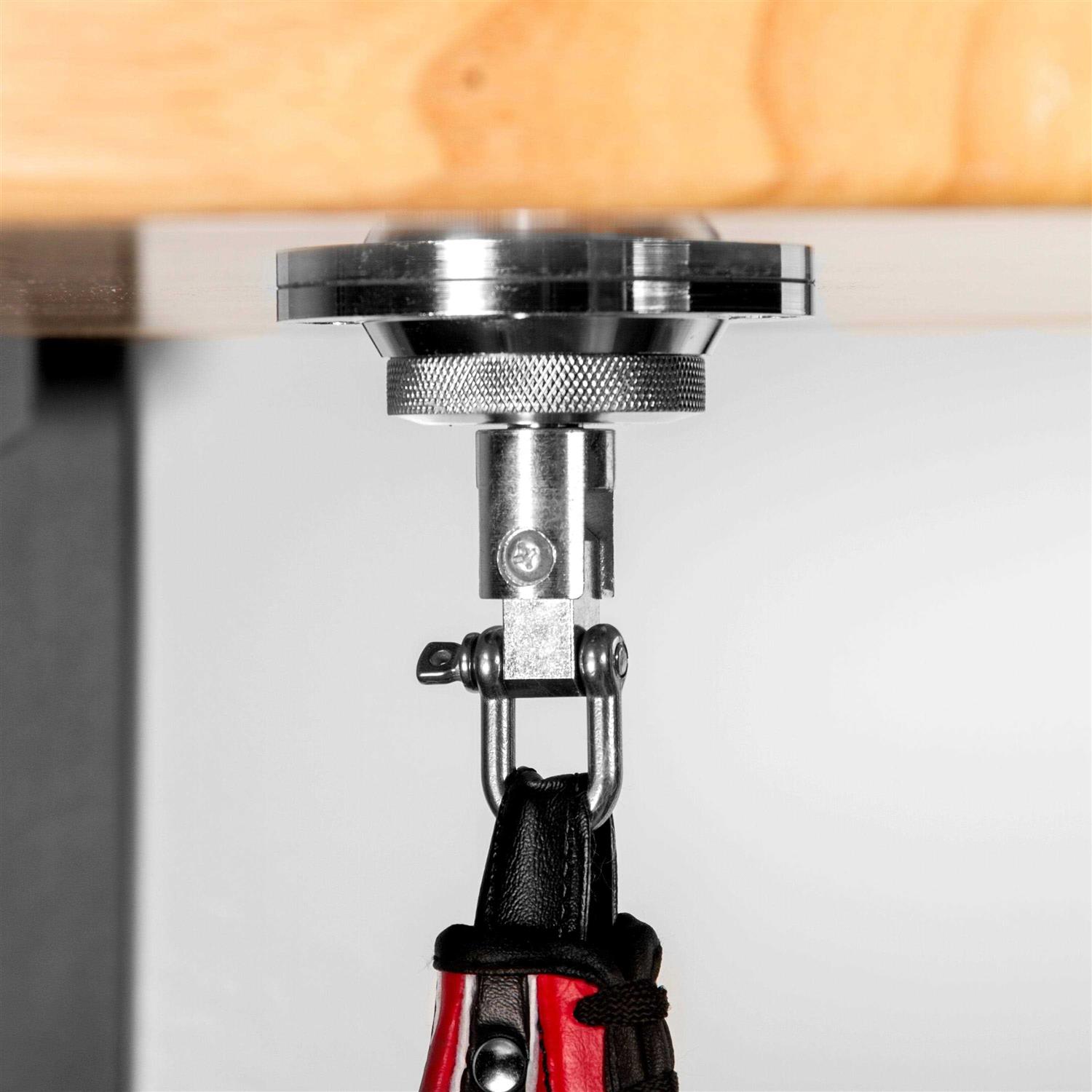 XMark Adjustable Speed Bag Platform With 15 Height Adjustment and Constructed of Heavy Gauge Steel To Minimize Vibration and Optimize Rebound