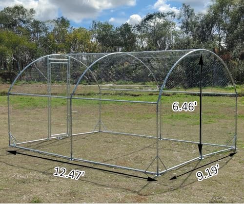 Large Metal Chicken Coop