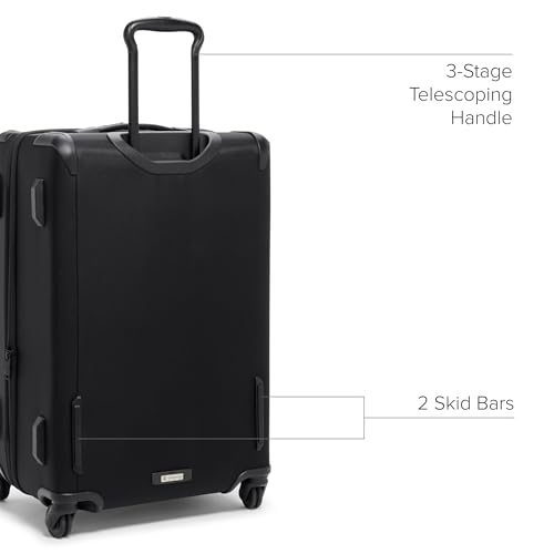 TUMI - Aerotour 4 Wheel Expandable Luggage - Men's and Women's Business and Leisure Travel Suitcase - 21.75" International Expandable Carry-On, Black