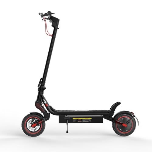 Electric Scooter, 1000W/800W/750W Powerful Motor, 28/25 MPH & 28/25 Miles, 10"/9.3" Pneumatic Tires, Dual Brakes & Dual Shock Absorbers