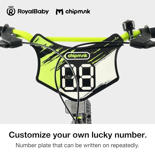 Chipmunk Kids Bike Toddlers 12 14 16 18 Inch Wheel Bicycle Beginners Boys Girls Ages 3-11 Years, Multiple Color Options