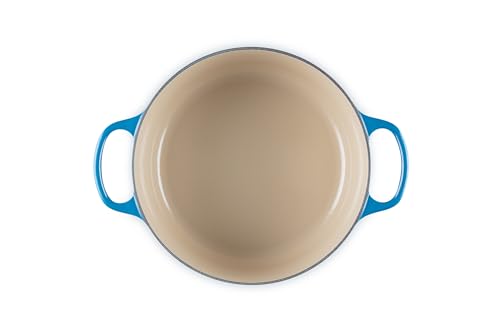 Le Creuset Enameled Cast Iron Signature Round Dutch Oven, 5.5 qt., Cerise