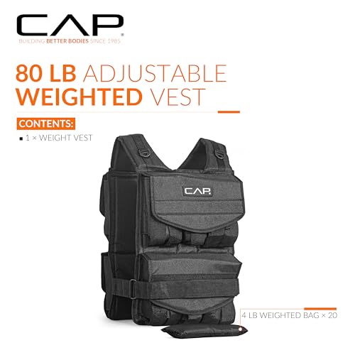 CAP Barbell Adjustable Weighted Vest | Various Sizes