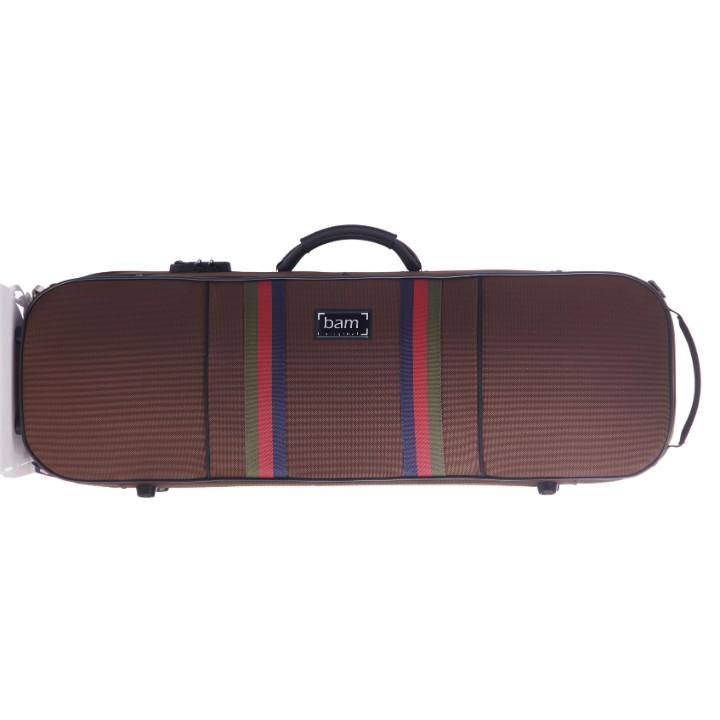 BAM St. Germain Oblong Violin Case Chocolate