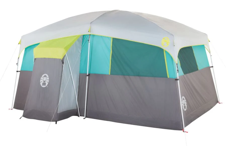 Coleman® 8-Person Tenaya Lake™ Fast Pitch™ Cabin Camping Tent with Closet, Light Blue