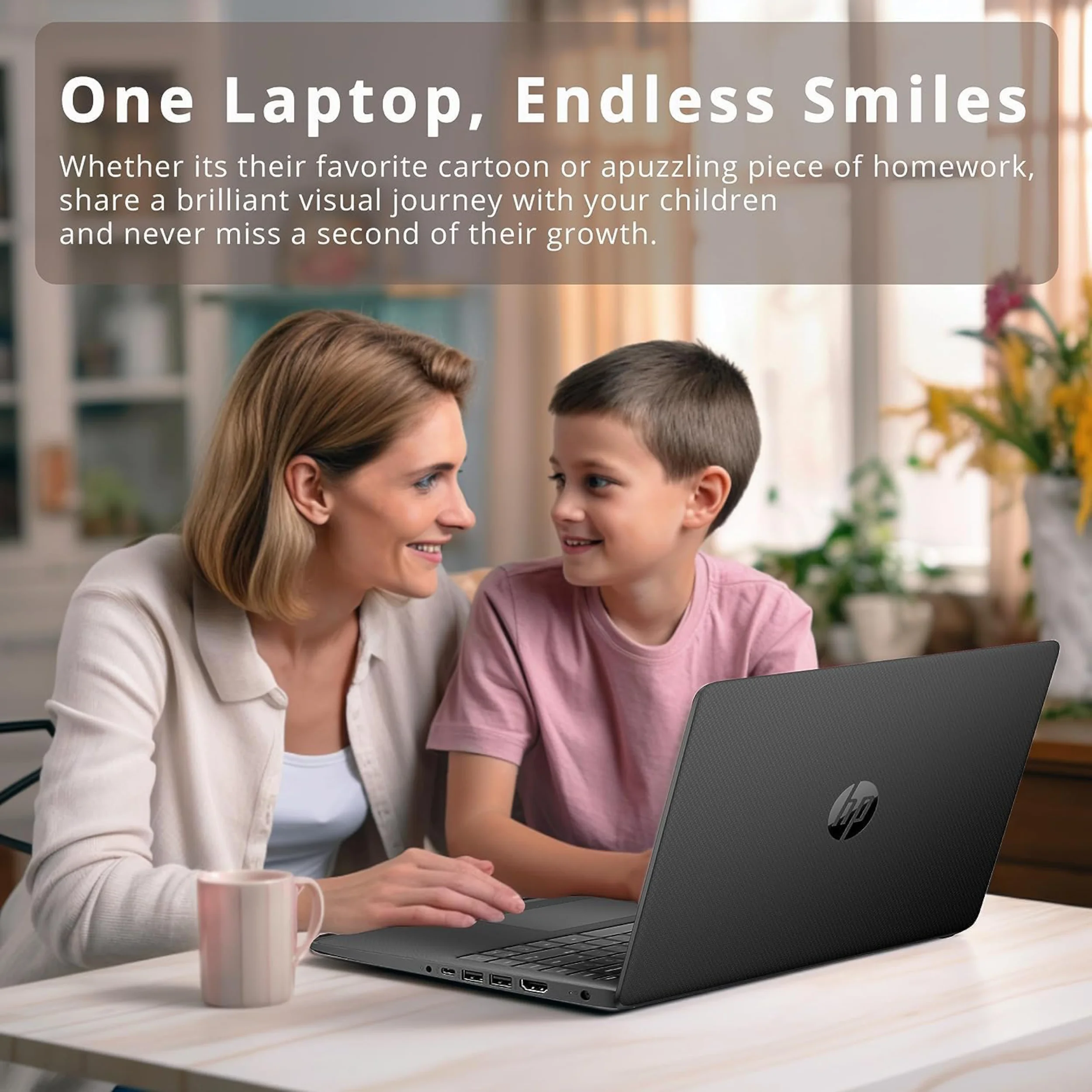 HP Newest HP 14" HD Laptop Light-Weight, Intel Quad-Core N4120, 16GB RAM, 320GB Storage(64GB eMMC+256GB SD Card), 1 Year Office 365, WiFi