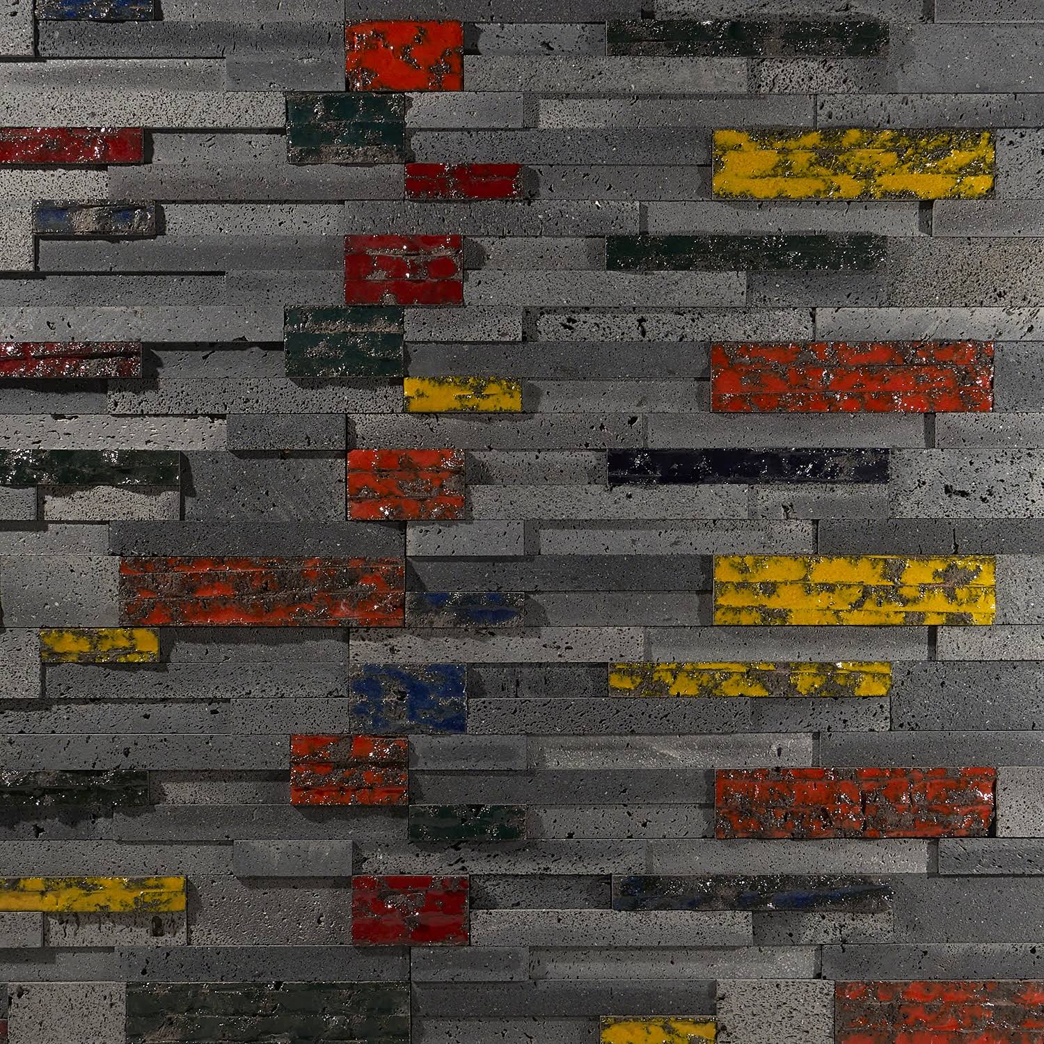 TileBar Sample Stackstone Kovac Sunrise Ledger Panel Wall Tile