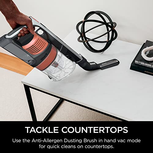 Shark IZ483H Vertex Cordless Stick Vacuum with DuoClean PowerFins, MultiFLEX, Crevice Tool, Pet Multi-Tool & Anti-Allergen Brush, 120-min Runtime