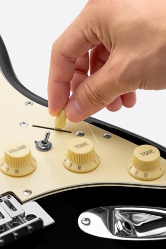 AKLOT Stryde Electric Guitar with Coil-Split: Roasted Maple Neck, Flame Maple Graphic Top, HSS Ceramic Pickups, Beginner Guitar Kit with 10W Amp