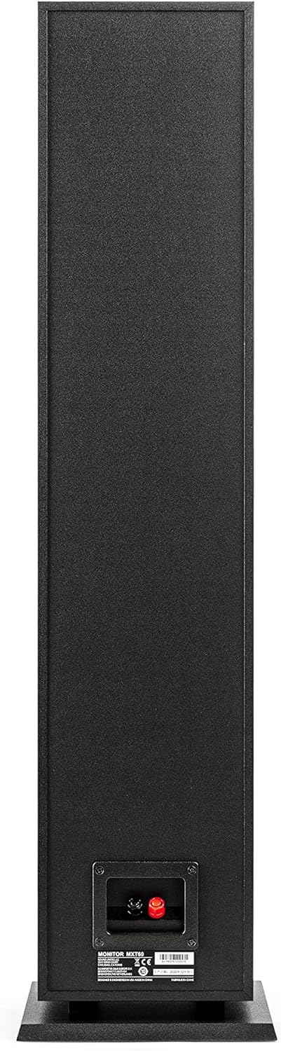 Polk Monitor XT60 Tower Speaker - Hi-Res Audio Certified, Dolby Atmos, DTS:X & Auro 3D Compatible, 1 Tweeter, 6.5 Dynamically Balanced Woofer
