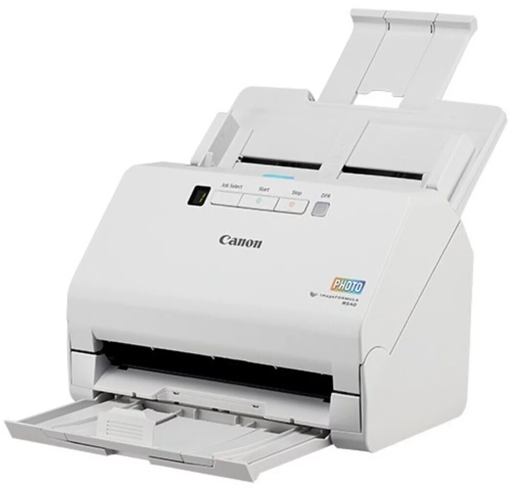 Canon imageFORMULA RS40 Photo and Document Scanner, White