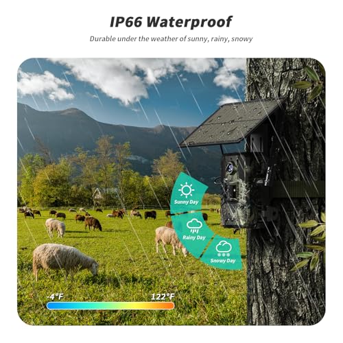 SEHMUA 4G LTE Cellular Trail Cameras 3rd Gen with Live Streaming