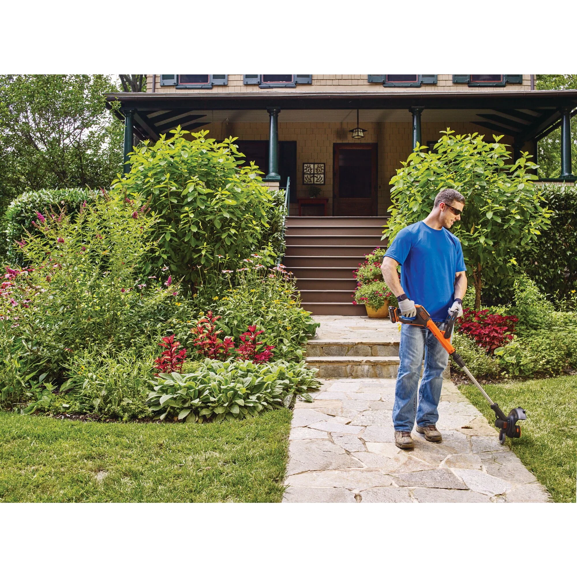 BLACK+DECKER 20V MAX* String Trimmer/Edger, 12-Inch, (LSTE525)