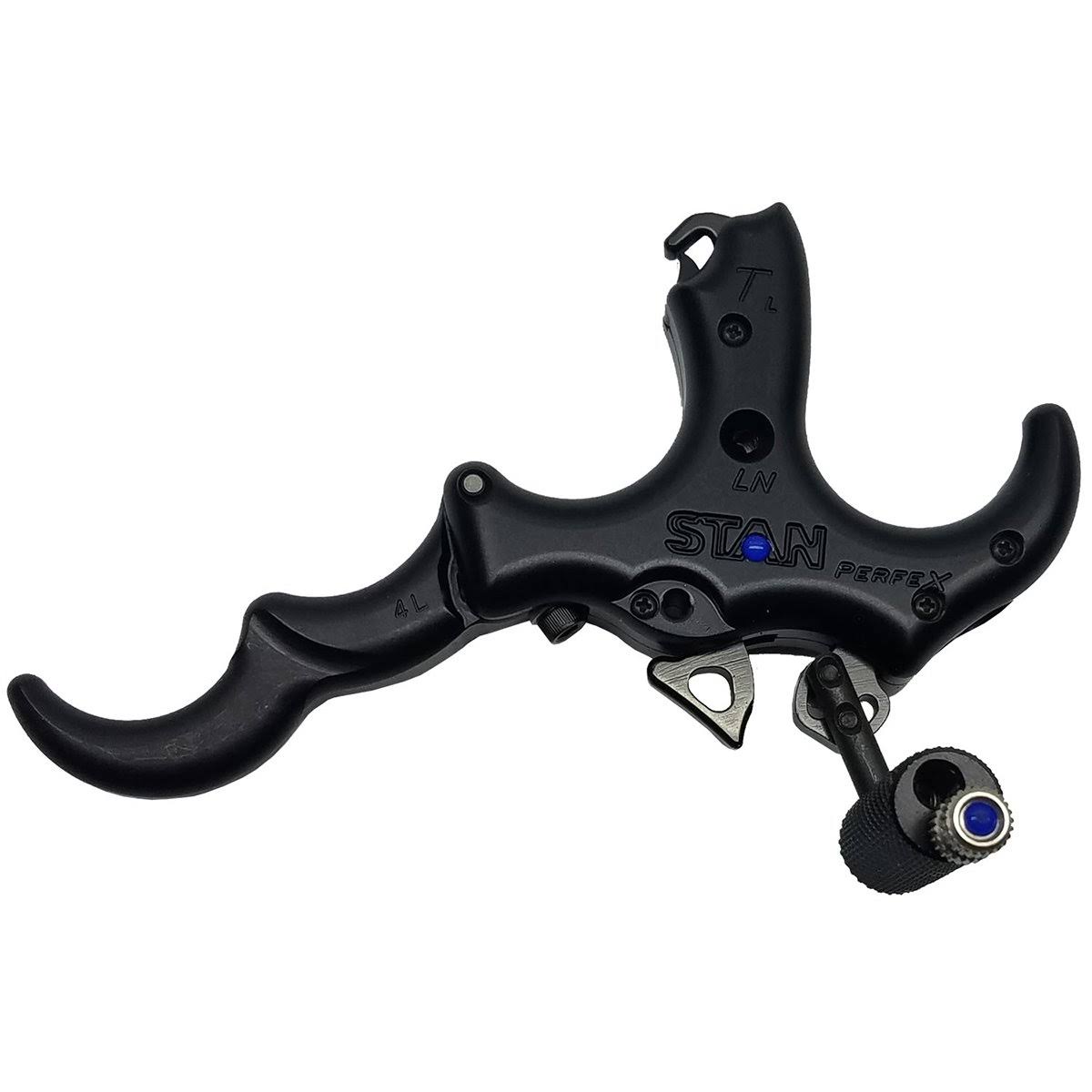 Stan Perfex-long Neck Thumb Release 3 or 4 Finger Blackout Large - Megean