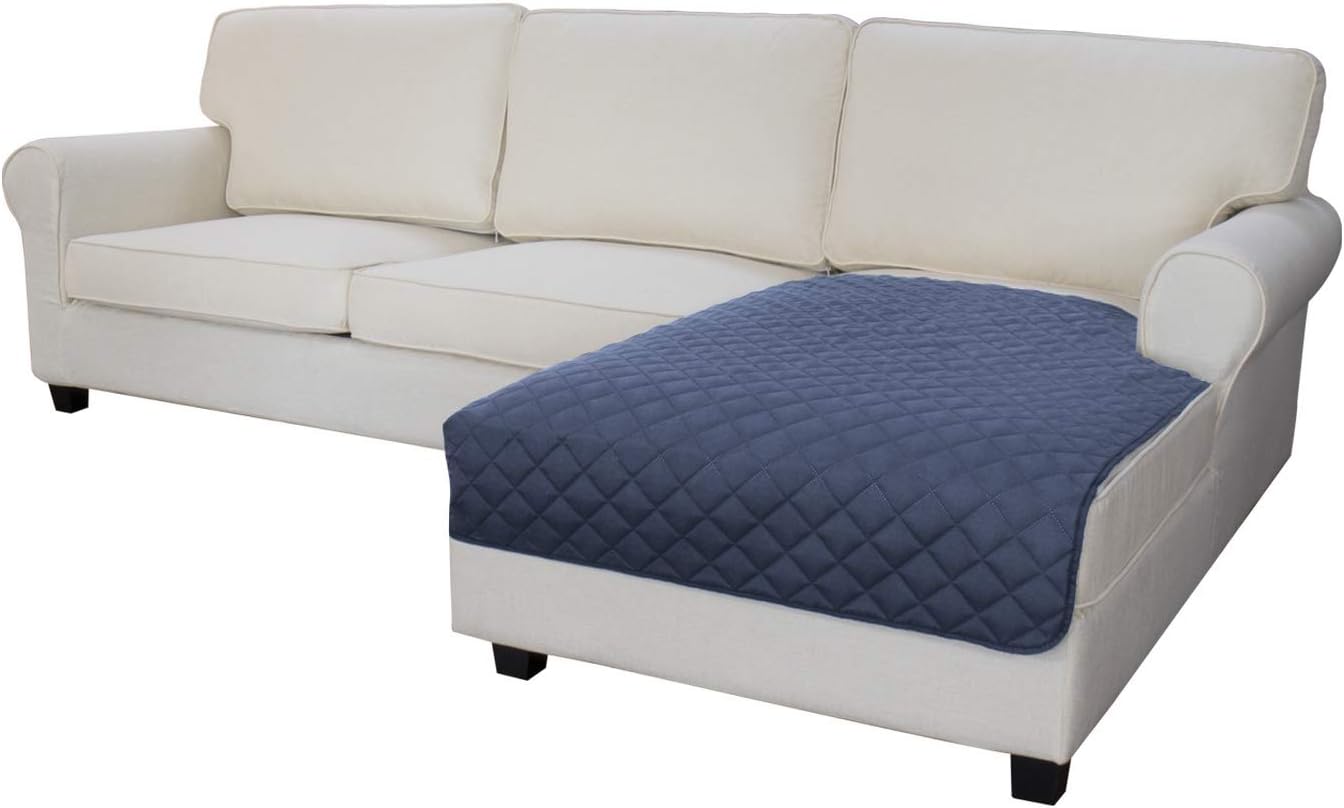 Easy-Going Sofa Slipcover L Shape Sofa Cover Sectional Couch Cover Chaise Lounge Slip Cover Reversible Sofa Cover Furniture Protector Cover for Pets