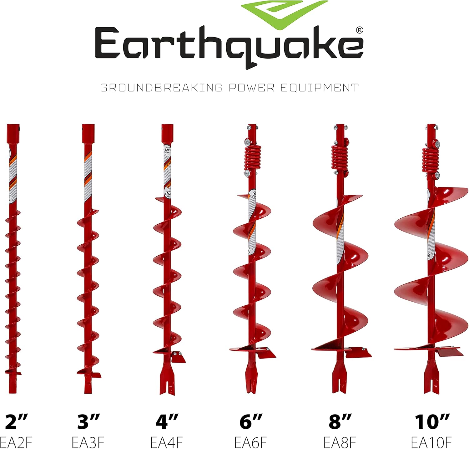 Earthquake EA4F 4-Inch Diameter 36-Inch Long Earth Auger with Fishtail Point