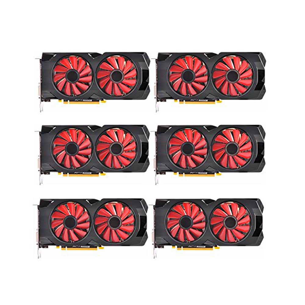 XFX AMD Radeon RX 570 4GB GDDR5 PCI Express 3.0 Graphics Card - Black