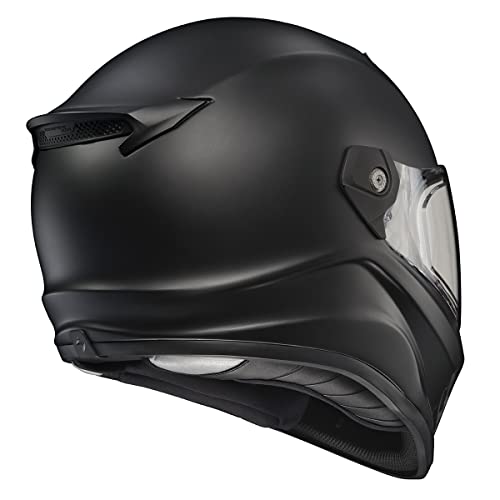 ScorpionEXO Covert FX Full Face Adult Motorcycle Helmet Street Fighter Style with Bluetooth Ready Speaker Pockets DOT ECE 22.06 Approved Unisex