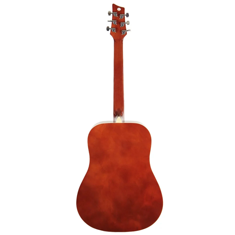 Kona Guitars K41 41-inch Acoustic Dreadnought Guitar, Natural Finish