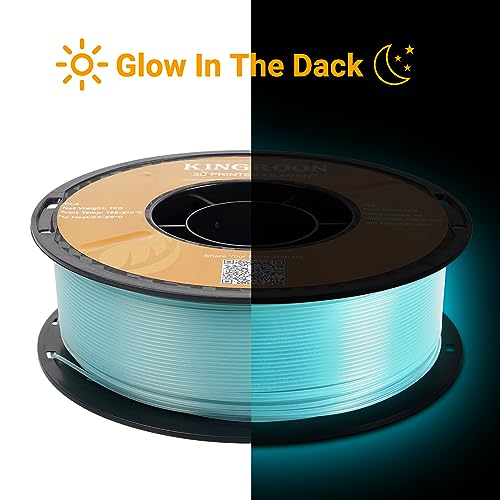 Kingroon Silk PLA Bundle 3D Printer Filament, Dimensional Accuracy +/- 0.03 mm, 10 kg Spool(22lbs)