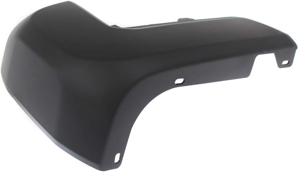 For Toyota Tacoma Bumper End 2016 17 18 19 2020 Driver Side | Rear | Painted Black | Plastic | CAPA | TO1104133 | 5215604010
